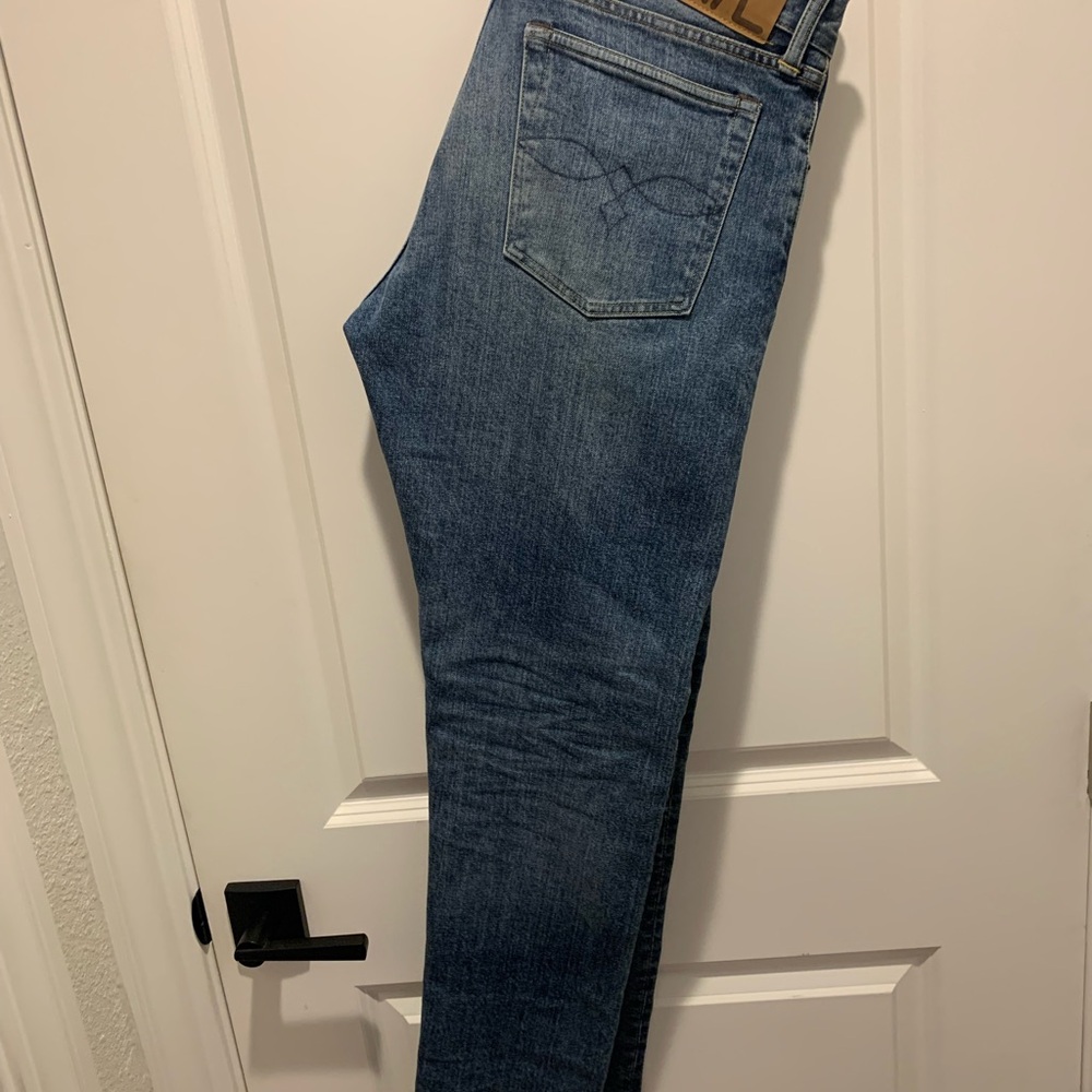 Ralph Lauren Double RL Slim Straight Blue Jeans